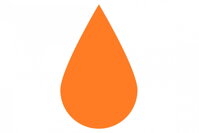 Farba na hodváb Marabu Silk - 225 mandarinka (tangerine) (50 ml)