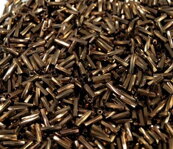 Rokail sklenený tyčka 6 mm - hnedá tm. (20 g)