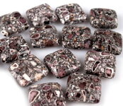 Štvorec - Croissant, 18x18 mm (2ks)