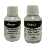 Kraklovací lak DARWI (2 krokový) 2x100 ml - krok č.1+2