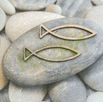 Servítka -  Ryby na kameňoch