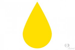 Farba na hodváb Marabu Silk - 021 stredne žltá (medium yellow) (50 ml)