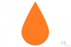 Farba na hodváb Marabu Silk - 225 mandarinka (tangerine) (50 ml)
