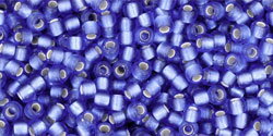 Toho Silver-Lined Frosted - Sapphire (10 g)