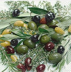 Servítka - olivy