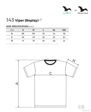 Tričko pánske Viper 143- Adler