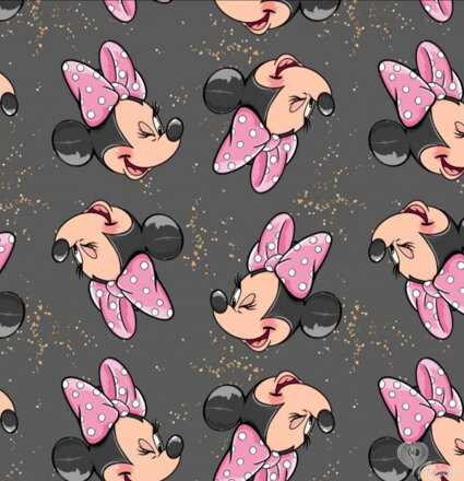 Čiapka jednovrstvová, úplet, Mickey