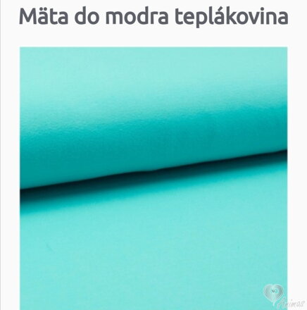 Čiapka Zajko Pajko - jednovrstvová, svetlomodrá