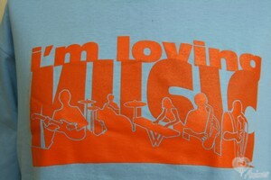 I´m loving music - modré L