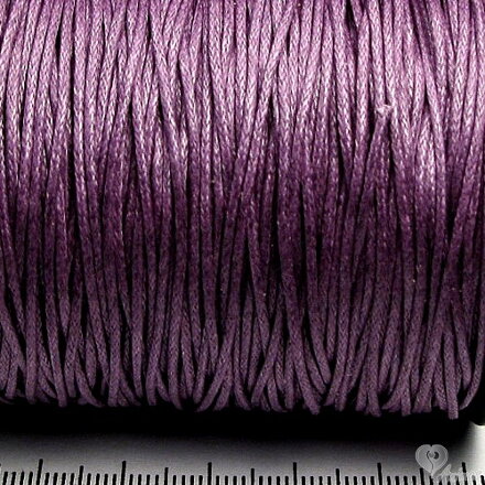 Voskovaná šnúrka 1,5 mm - fialová