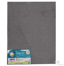 Filc 20 x 30 cm šedý (polyester)