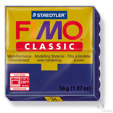 FIMO classic 34 - námornícka modrá (navy blue) (56 g)