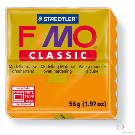 FIMO classic 4 - oranžová (orange) (56 g)
