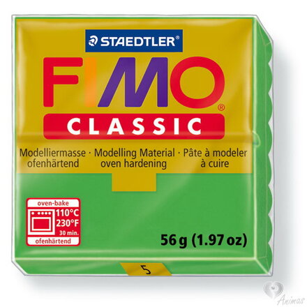 FIMO classic 5 - zelená (green) (56 g)