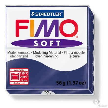 FIMO soft 35 - windsorská modrá (windsor blue) (56 g)