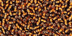 Toho Round Silver-Lined - Smoky Topaz TR-15-34 (5 g)