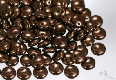 Čočka visiaca 6 mm, AMC Metallic Chocolate (5 g)