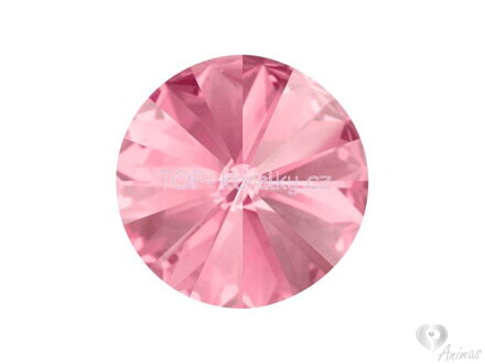 SWAROVSKI ELEMENTS RIVOLI 1122 – LIGHT ROSE – 14mm