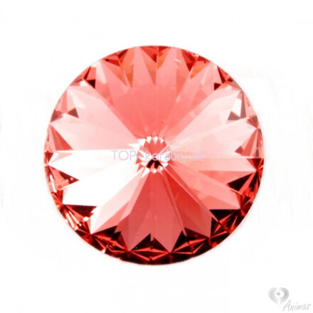 SWAROVSKI ELEMENTS RIVOLI 1122 – ROSE PEACH – 14mm