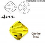 SWAROVSKI ELEMENTS XILION BEAD 5328 CITRINE (249)