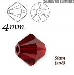 SWAROVSKI ELEMENTS XILION BEAD 5328 SIAM (208)