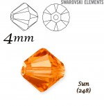 SWAROVSKI ELEMENTS XILION BEAD 5328 SUN (248)
